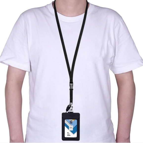 ❤️‍🔥$4~ NEW! x5 22" Polyester Neck Lanyards With J-Hooks & Buckles - Picture 7 of 8